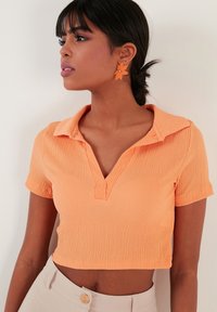 LELA SLIM FIT - Blúzka - light orange
