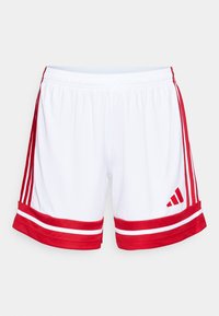 Unselected, white/team power red 