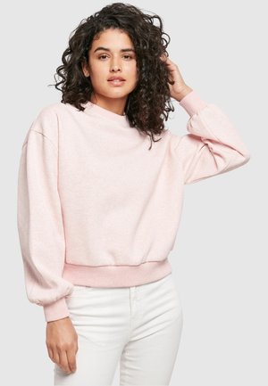 MELANGE CREWNECK - Sweatshirt - pink melange