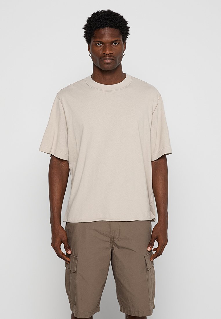 Abercrombie & Fitch T-shirt basic crème Abercrombie & Fitch T-shirt basic crème