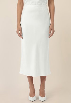 Bleistiftrock - creme