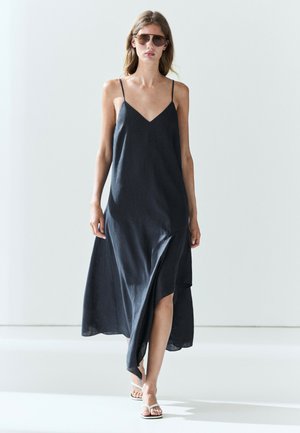 Massimo Dutti, Maxikleid - dark blue