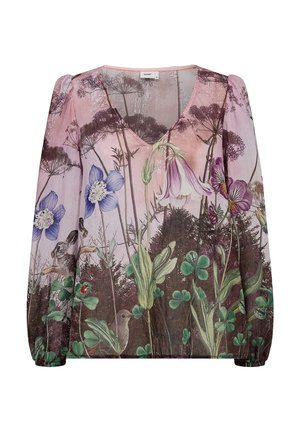 Nümph, NUFOREST BLOUSE - Pluus - pink lady