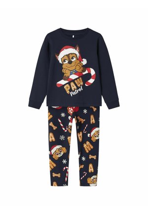 SET PAW PATROL WEIHNACHTS - Komplet pidžame - navy blazer