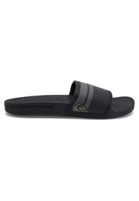RIVI SLIDE - Badesandaler - black black grey
