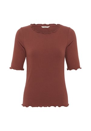 Cream, CRRIBBA RIB SHORT SLEEVE - T-shirt basique - snifter