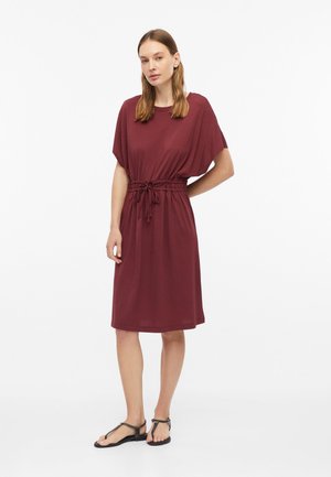 s.Oliver, KLEID - Jerseykleid - bordeaux