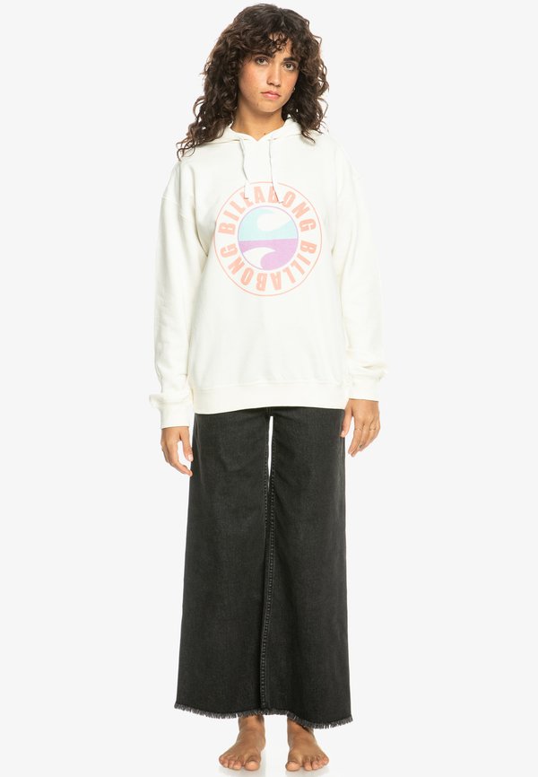 SPLIT KAPUZENPULLI  - Hoodie - salt crystal2