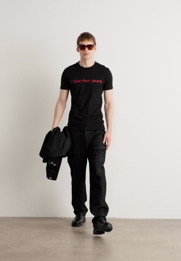 CORE INSTITUTIONAL LOGO SLIM TEE - Print T-shirt2