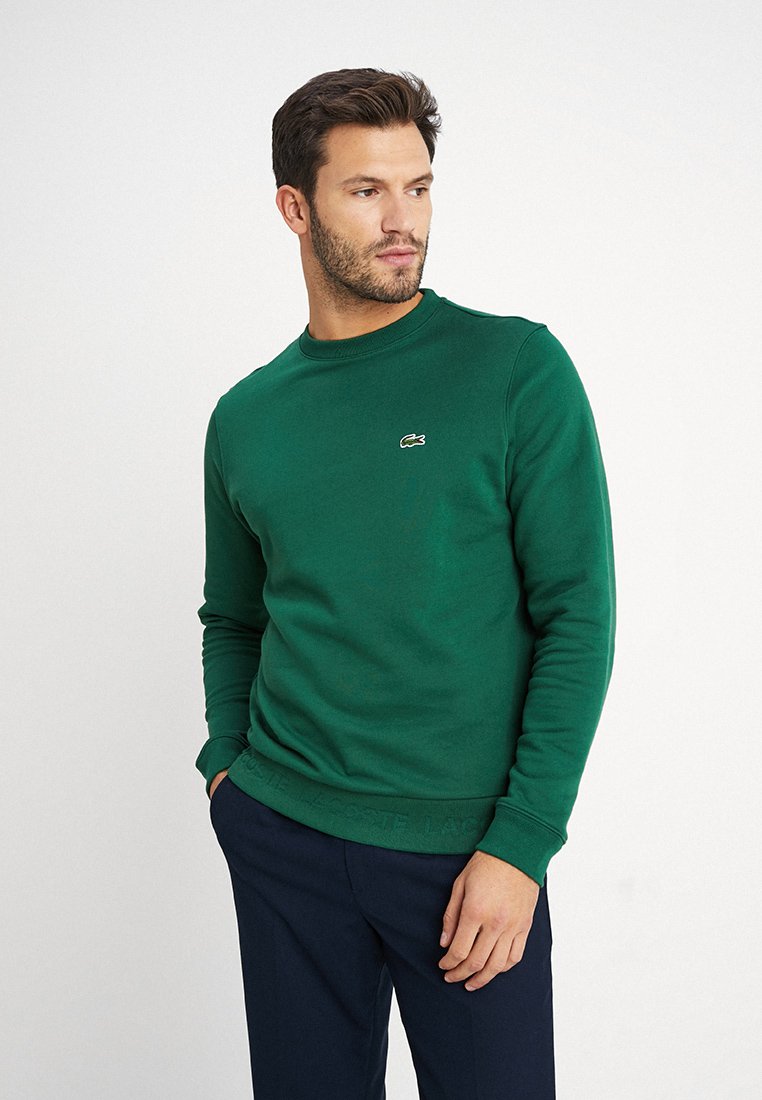 pull lacoste vert sapin