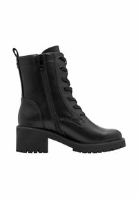 Marco Tozzi Stivaletti con plateau - black
