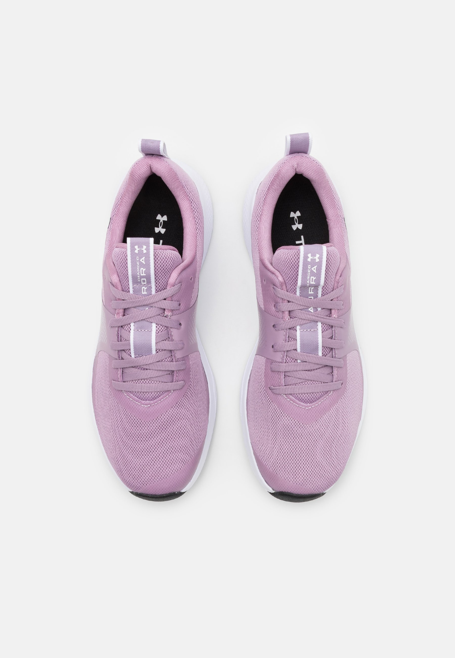Under Armour CHARGED AURORA - Avalynė treniruotėms - taupe/rausvai pilka -  Zalando.lt