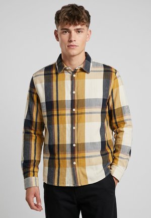 Sublevel, SUBLEVEL LANGARMHEMD KAROMUSTER - Shirt - yellow