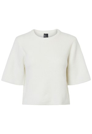 Pieces PCSILLY SS O-NECK BC - T-shirts - cloud dancer