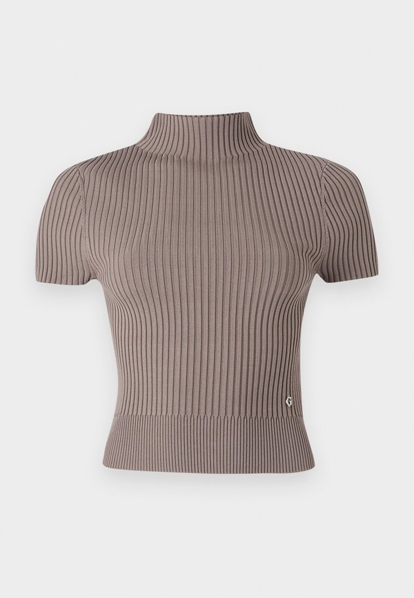 JAYLA MOCK NECK  - Jumper - taupe3