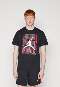 Jordan M J BRAND JM STACK SS CREW - Camiseta básica - black