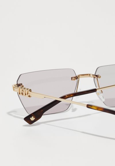 Dsquared2 UNISEX - Aurinkolasit - gold-coloured/pink
