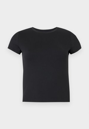Hollister Co., CREW - Camiseta básica - black