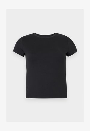 Hollister Co., CREW - Camiseta básica - black