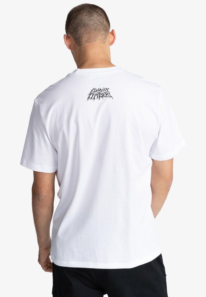 Herren T-Shirts basic | Element MANCHES COURTES HOMME T-Shirt print optic white/weiß - NM54358 Herren T-Shirts basic | Element MANCHES COURTES HOMME T-Shirt print optic white/weiß - NM54358