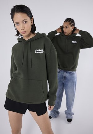 UNISEX - Športni pulover - dark green