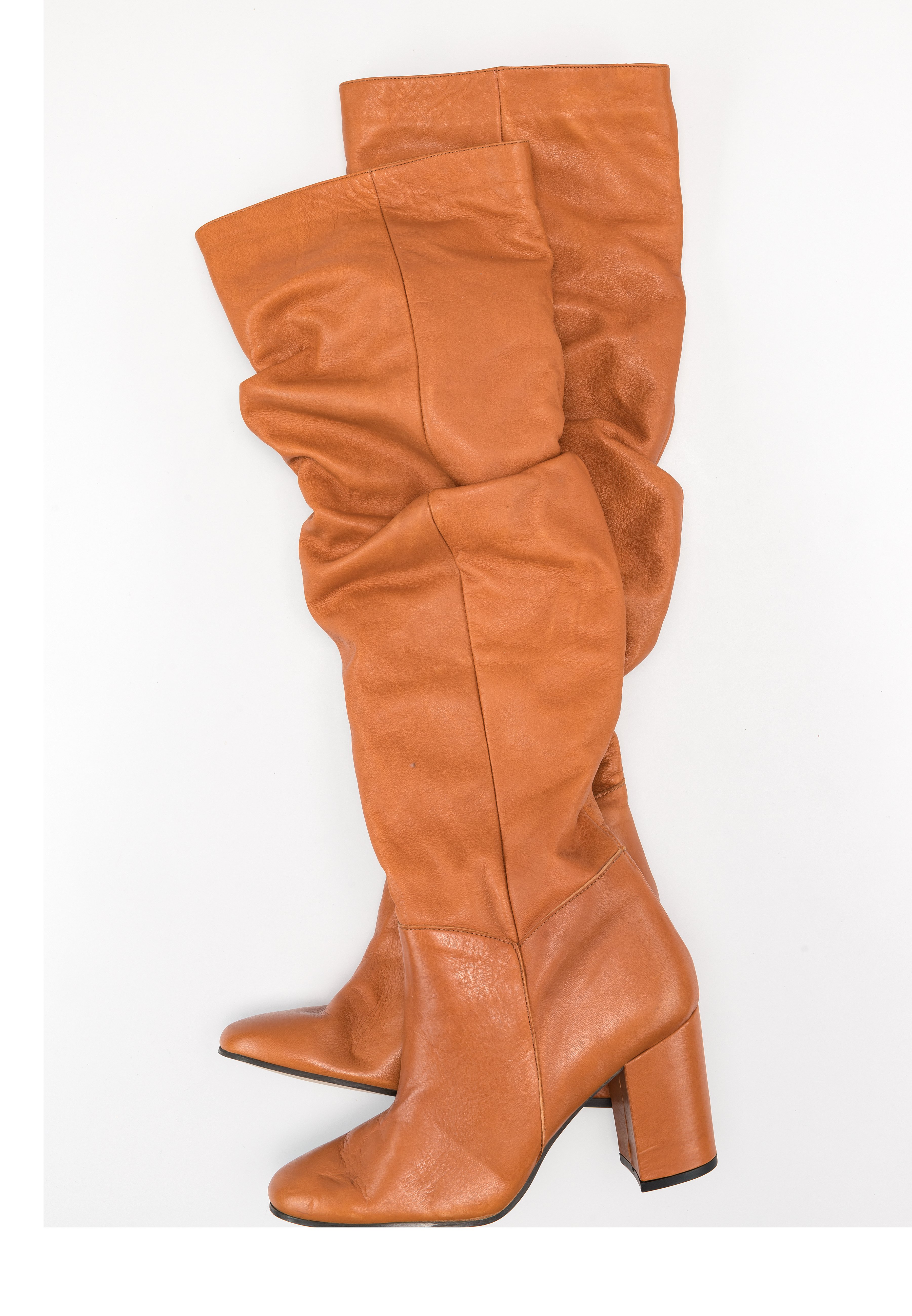 EDITED Botas de tacón - brown/marrón - Zalando.es
