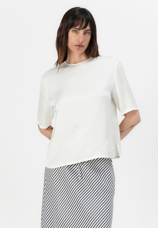 Blouse - ivory silk3