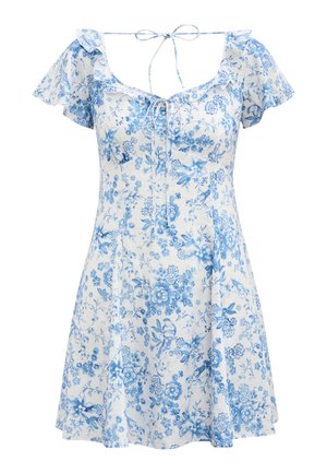 Forever New, RILEY RUFFLE NECK MINI - Cocktailkjole / festkjole - small kenai
