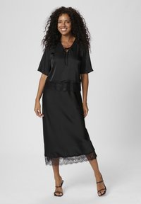 Kaffe Bluza - black deep