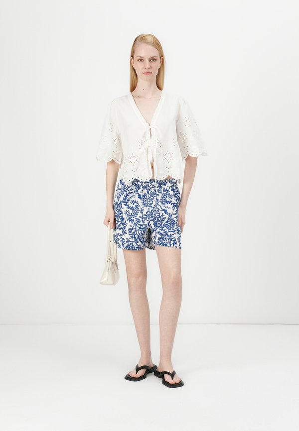 ONLMIFFY TIE - Blouse - cloud dancer2