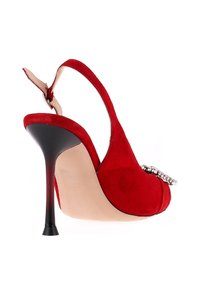 Cesare Gaspari JEWEL BROOCH - Sandali con tacco - red