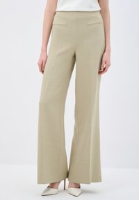 TROUSERS - Housut - LIGHT GREEN
