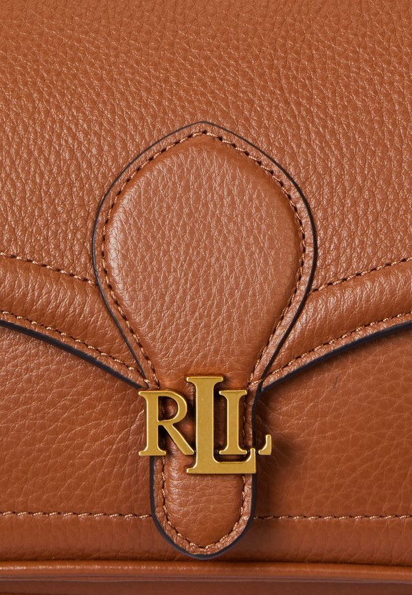 PEBBLED SMALL BRADLEY CONVERTIBLE BAG - Cross body bag - lauren tan3