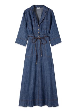 Oltre, VESTITO LUNGO - Spijkerjurk - blu