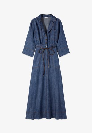 Oltre, VESTITO LUNGO - Jeanskleid - blu