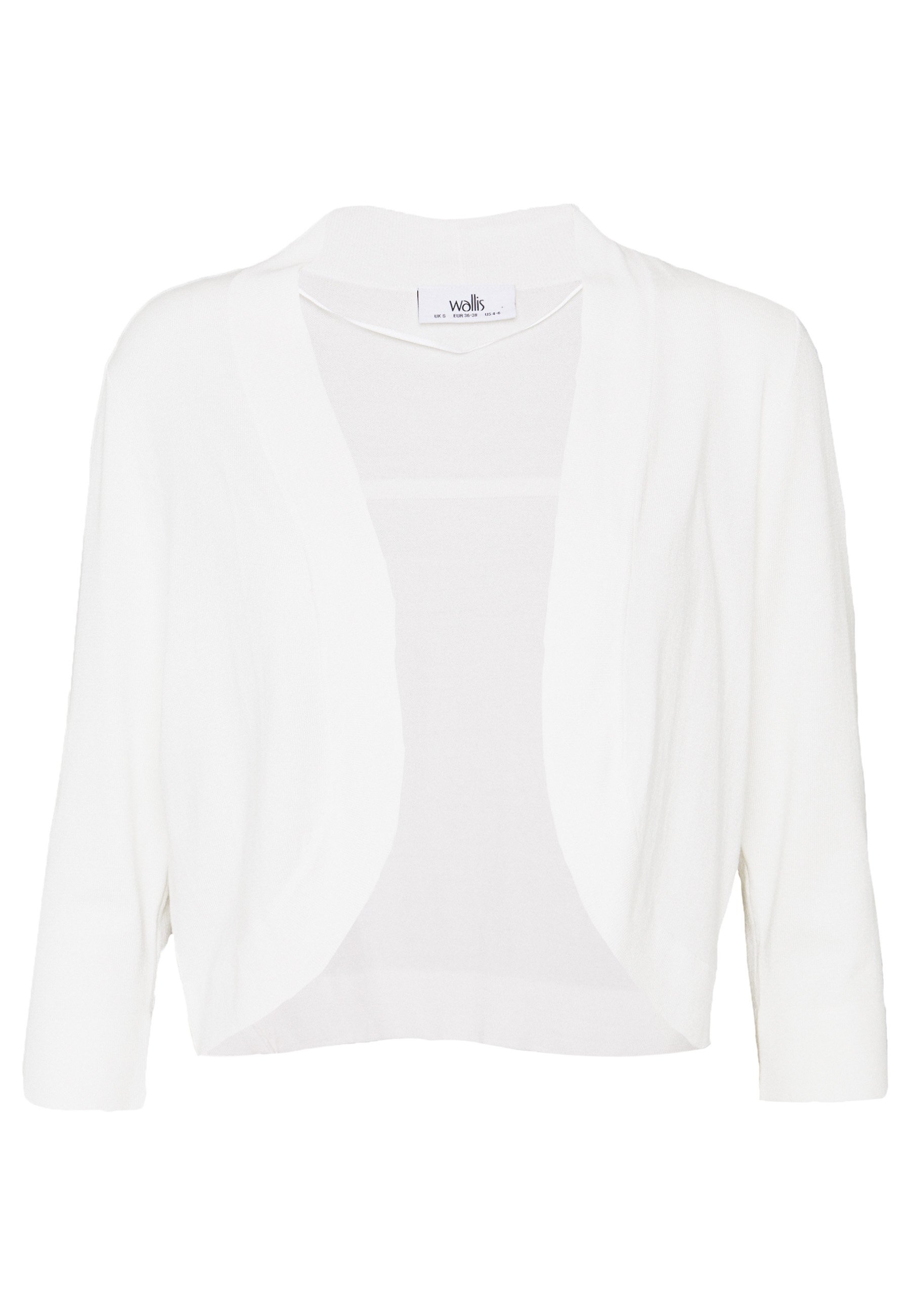 Wallis CURVE BOLERO - Cardigan - ivory 