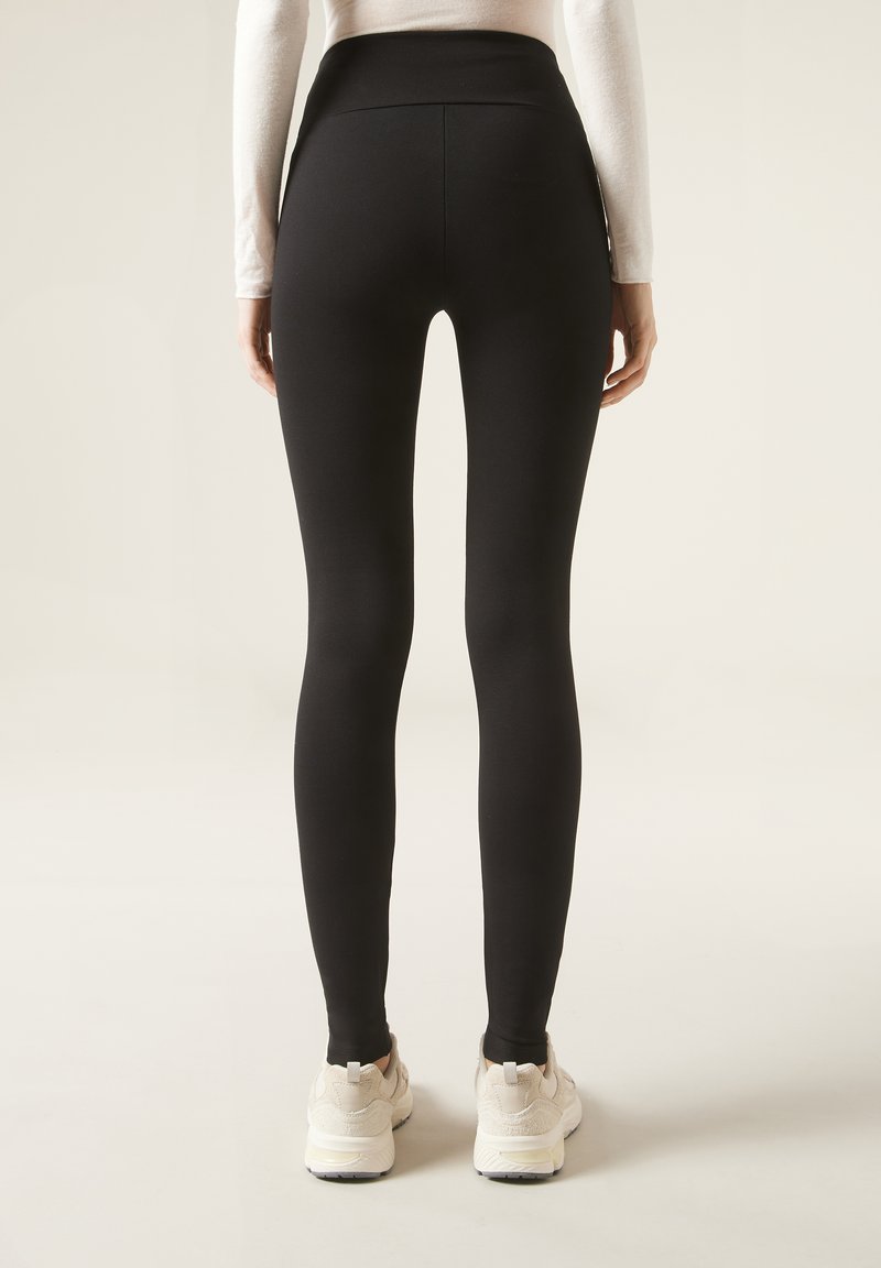 Calzedonia SHAPING Legging (type pantalon) black/noir