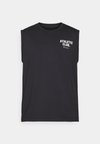 ATHLETICS GYM TANK WITH PRINT - Débardeur - black
