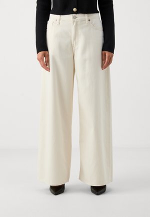 BAGGY - Relaxed fit jeans - ecru