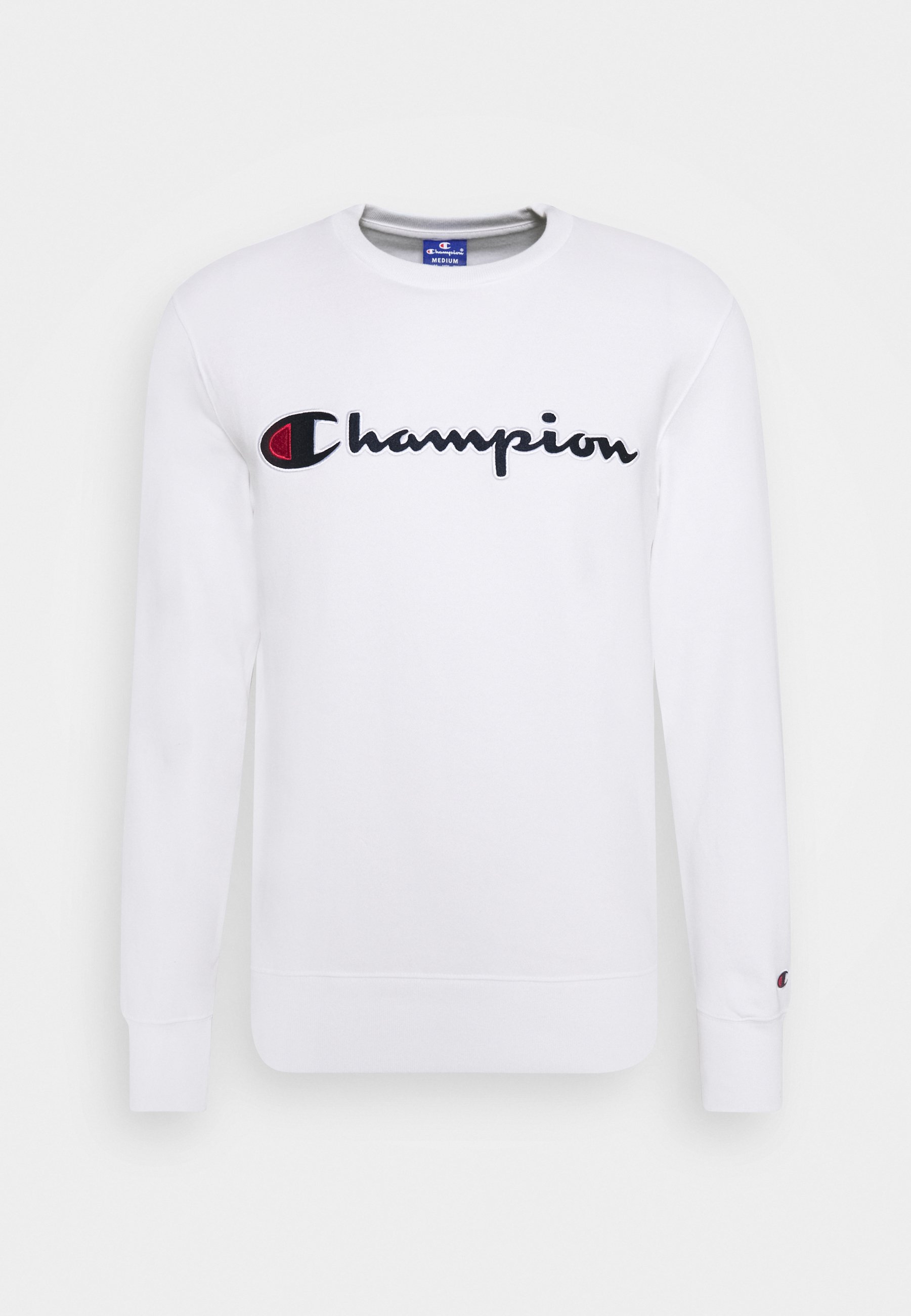 white champion crewneck sweatshirt