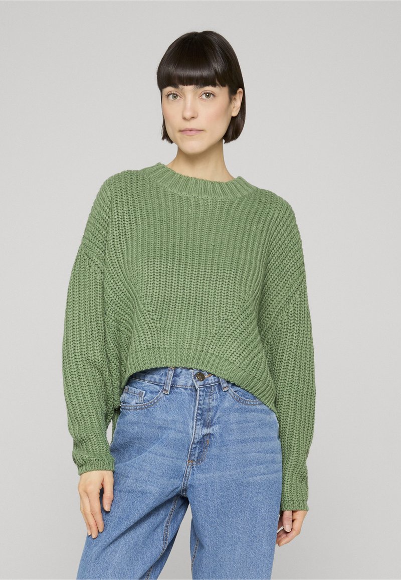 Urban Classics WIDE OVERSIZE - Svetr - salvia