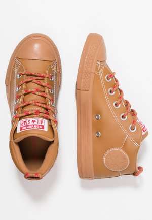CHUCK TAYLOR ALL STAR STREET - Vysoké tenisky - burnt caramel