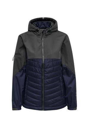Hummel, HMLNORTH HYBRID  - Softshelljacke - dark grey/ blue
