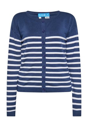 CO-BRANDED WITH SANIKA - Kardigán - marine weiss