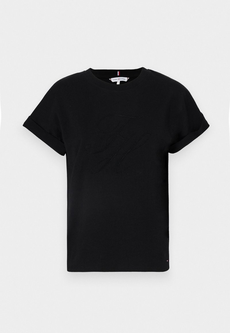 Tommy Hilfiger T-shirt basic zwart