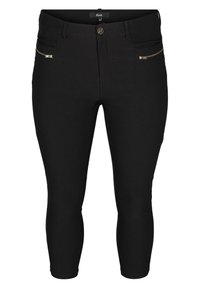 MISCHUNG - Auduma bikses - black