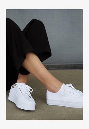 White shoes cotton on Clearance