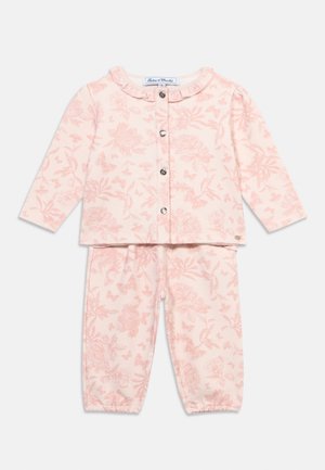 SET - Cardigan - rose pale