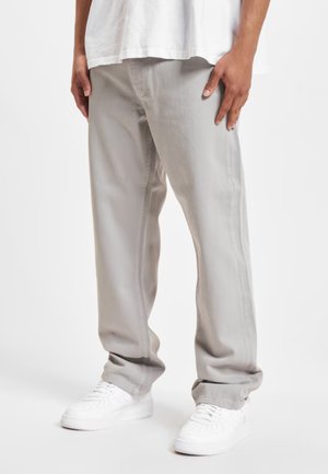 DEF TEXAS  - Relaxed fit jeans - light grey