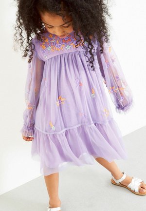 EMBROIDERED - Vestito estivo - lilac purple